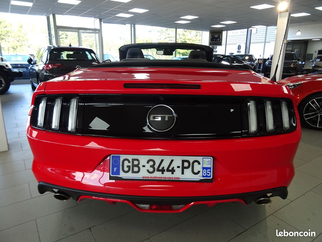 Ford mustang cabriolet v8 gt 5.0l 421cv bva6 (image 8)