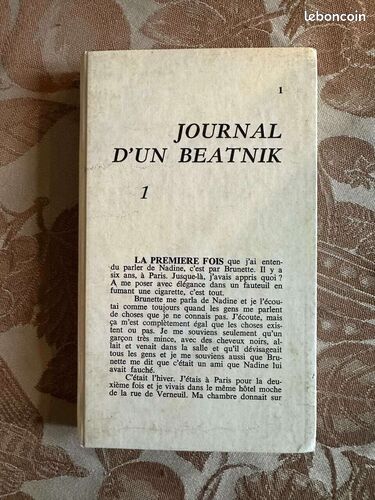 [Livre] Journal d'un beatnik 1 - Bon état (image 1)