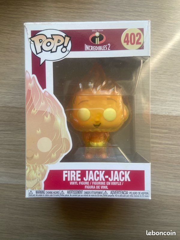 Figurine Jack Jack en feu (image 1)