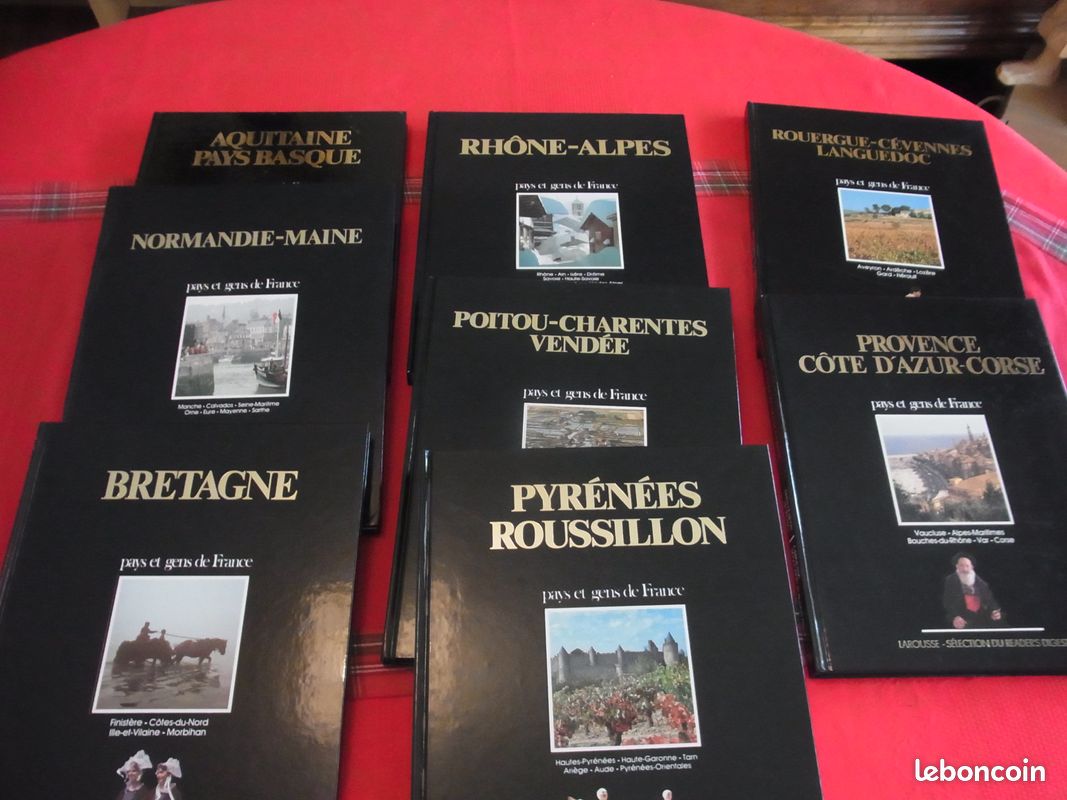 LIVRES - PAYS ET GENS DE FRANCE - 8 volumes (image 1)