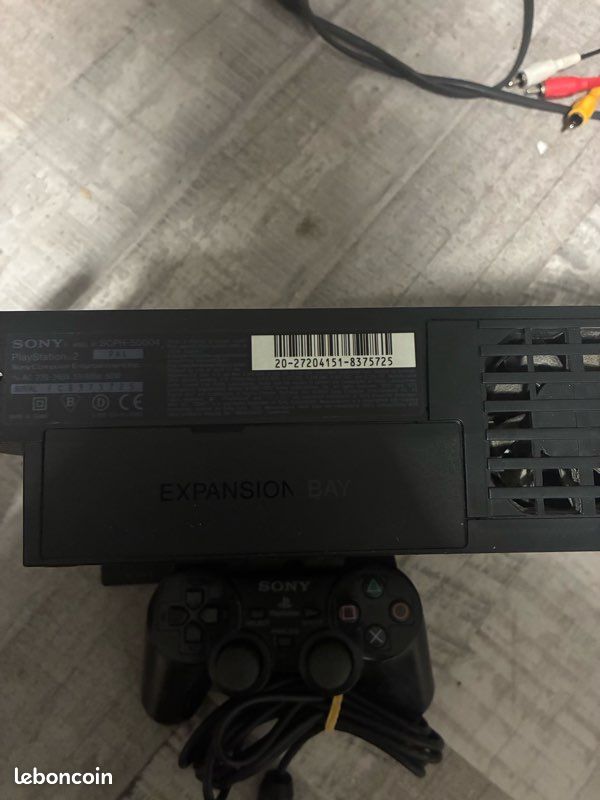 SONY CONSOLE PLAYSTATION 2 SCPH-50004 NOIR