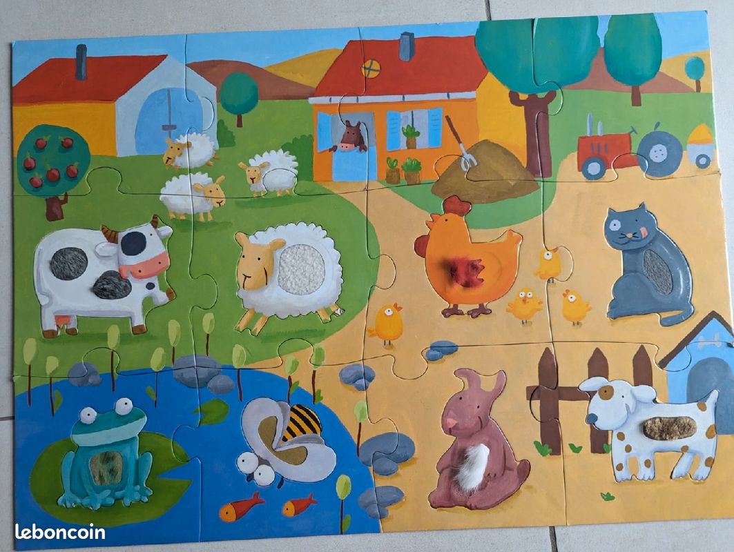 Lot de 2 puzzles géants (image 2)