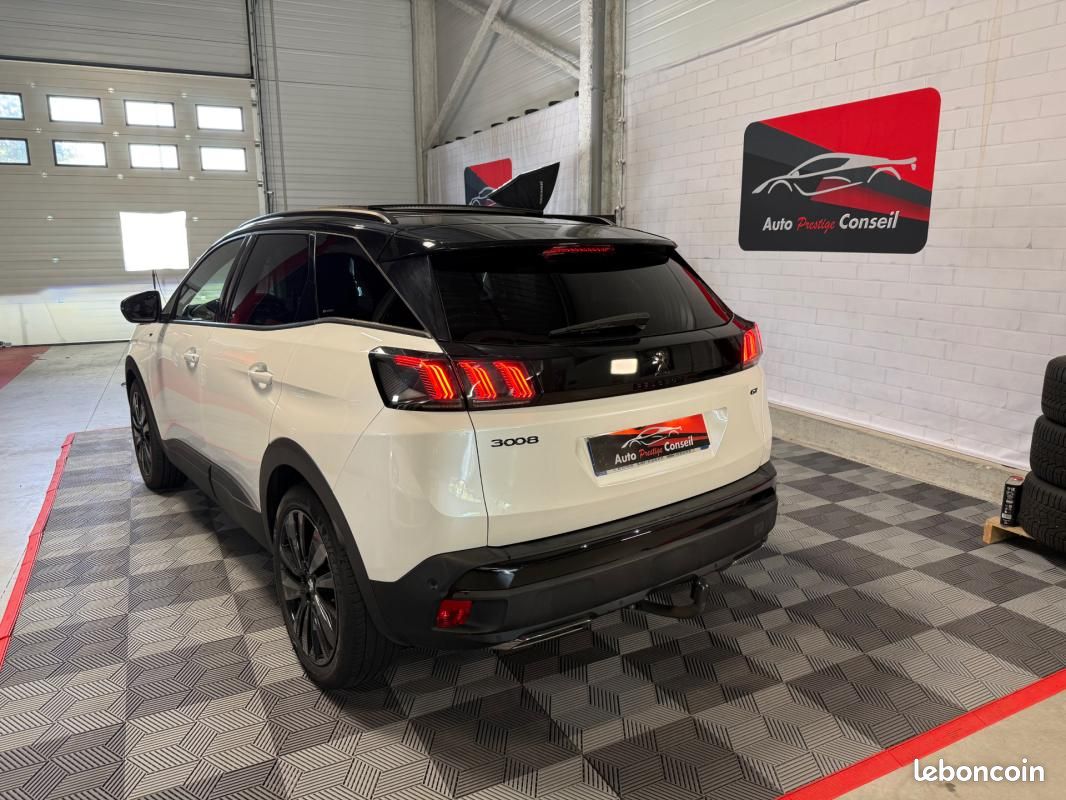 Peugeot 3008 BlueHDi 130ch GT PACK EAT8- BLACK -CAR PLAY- SONO FOCAL-TOIT OUVRANT- (image 14)