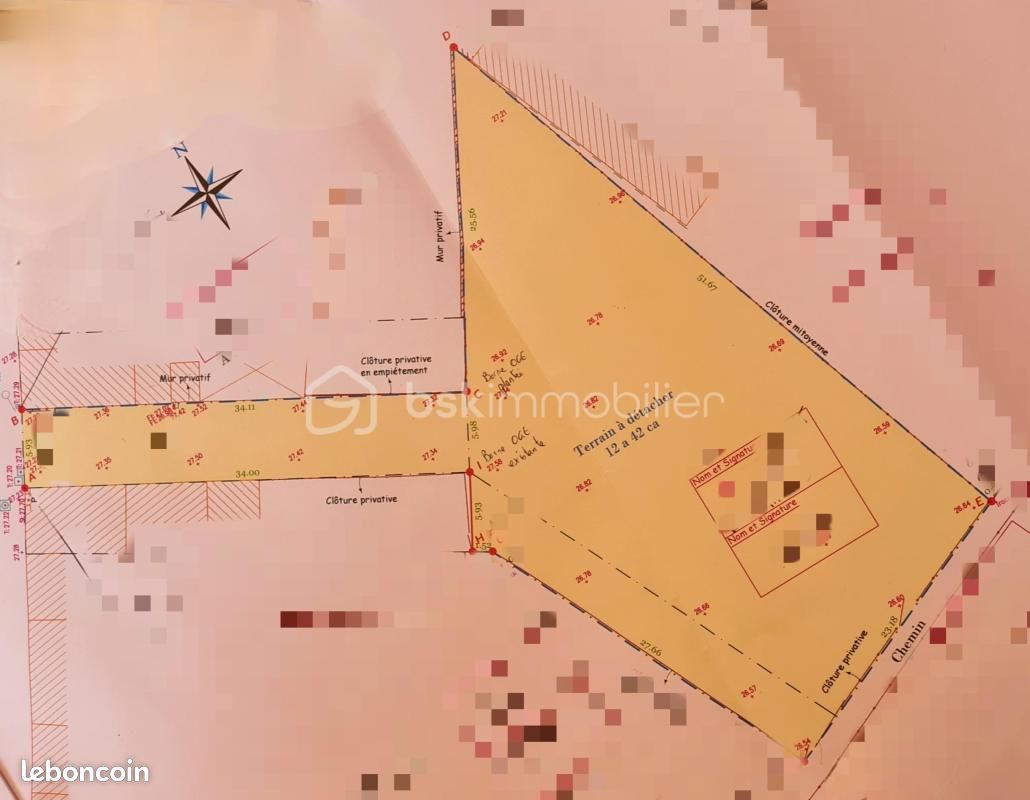 Terrain 1 039 m² La Bassee · à La Bassée · 139 000 €