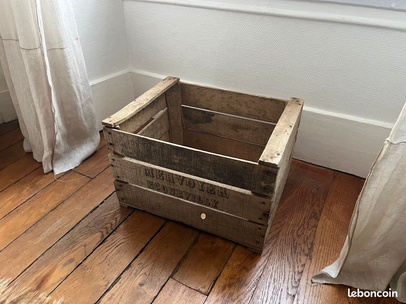 Caisse en bois vintage (image 4)