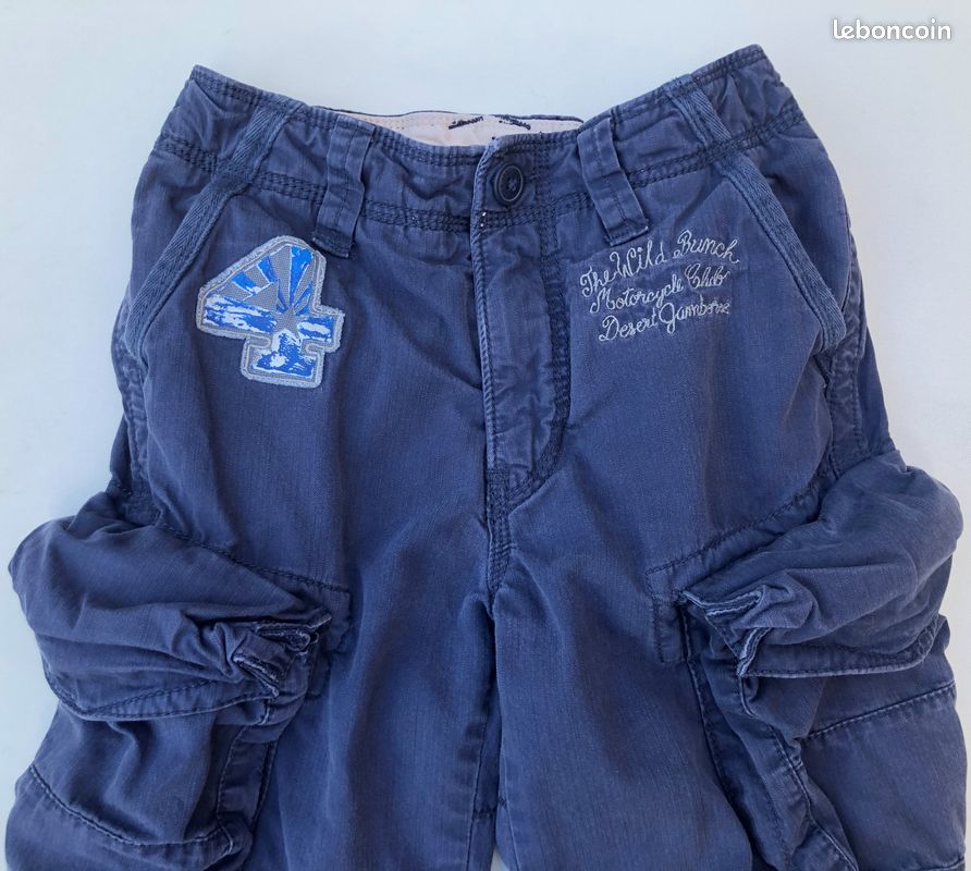 Short Garçon Gap Taille 6 - Bleu Marine, Occasion Très Bon état, été Quotidien
