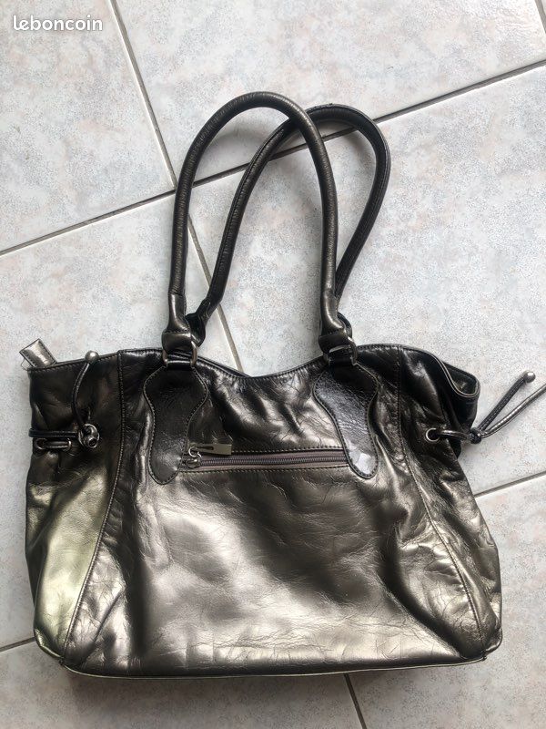Sac porté épaule bronze (image 2)