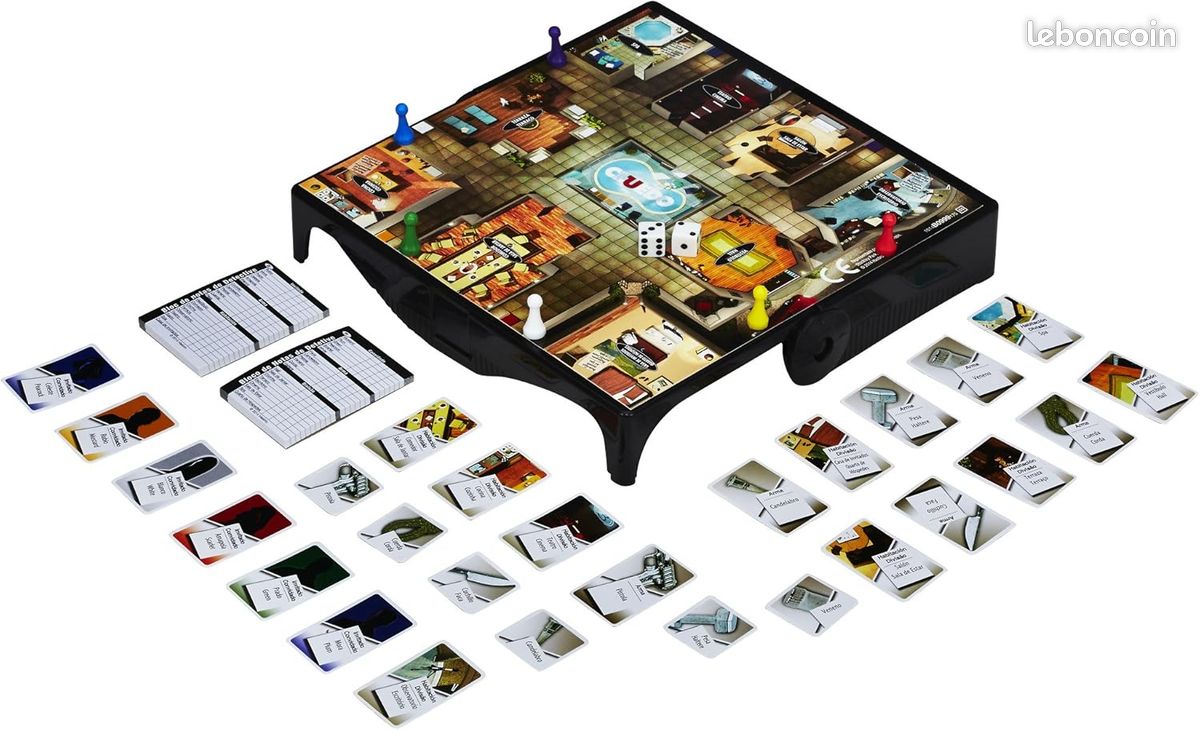 Hasbro Cluedo - Jeu de société Cluedo - Jeu de Voyage - Version française (image 8)