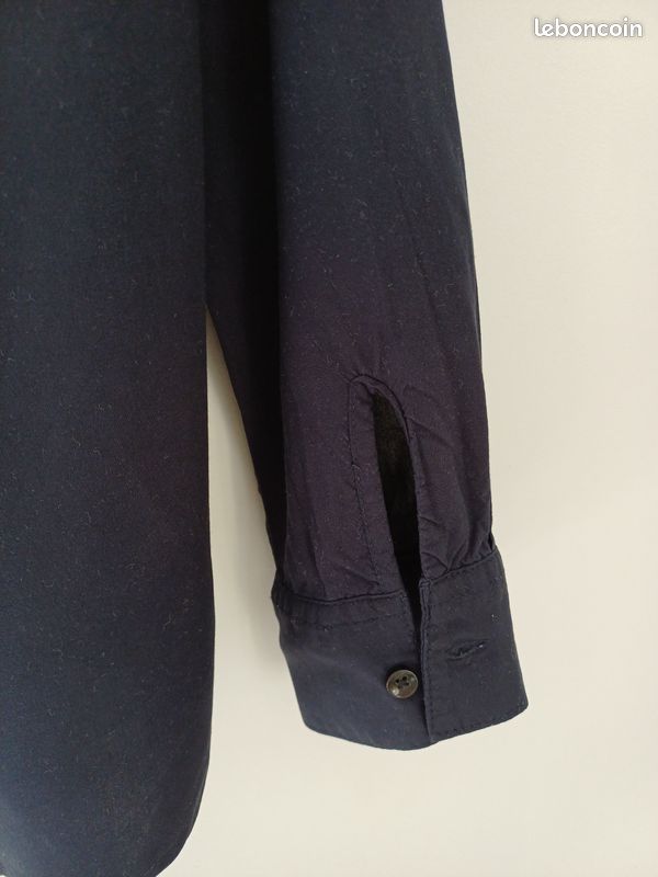 Chemise bleu marine - taille S (image 4)