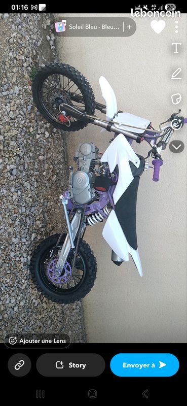 Vend dirt 125 a réparé (image 1)