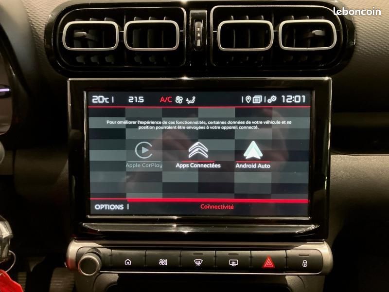 Citroen C3 Aircross Essence 110 C-Series GPS Radar Recul Clim Auto 1ère main (image 19)