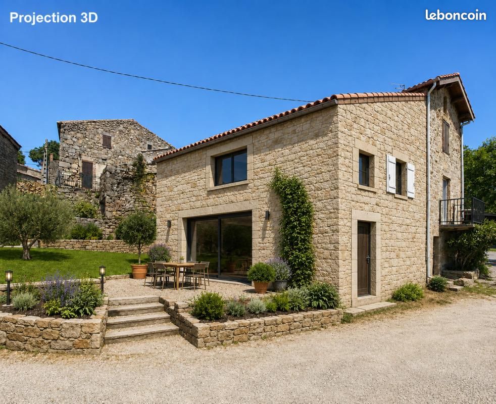 Maison 2 pièces 48 m² · à Colombier-le-Vieux · 48 m² · 29 900 €