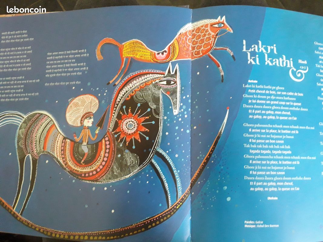 Livre-CD Comptines de Roses et de Safran neuf (image 2)