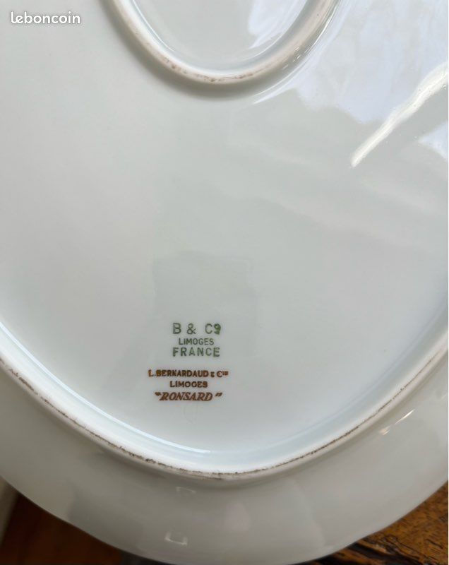 Plat de service pour poisson Bernardaud (image 2)