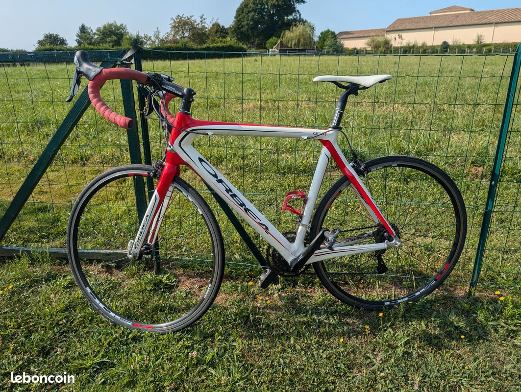 Vélo course homme Orbéa 56 pouces, cadre carbone (image 1)