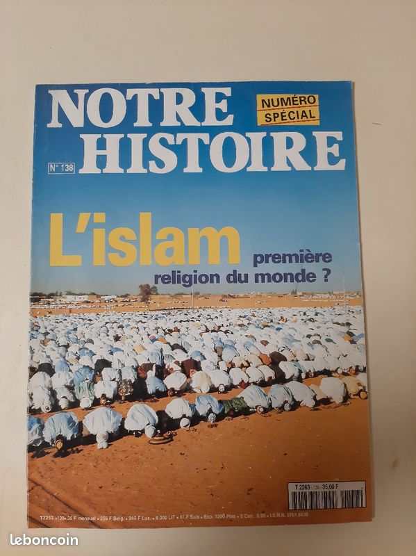 Notre histoire l'islam première religion du monde (image 1)