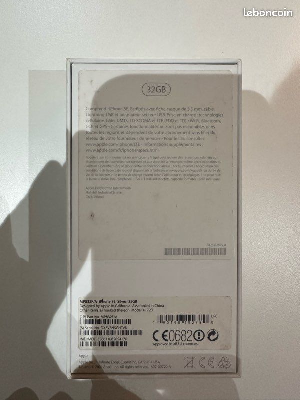 IPhone SE silver 32 GB (parfait état) (image 7)