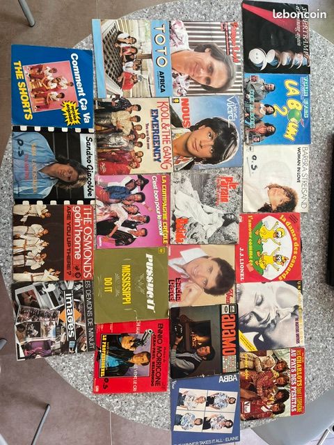 Disques 45T vinyle tout genre (image 1)