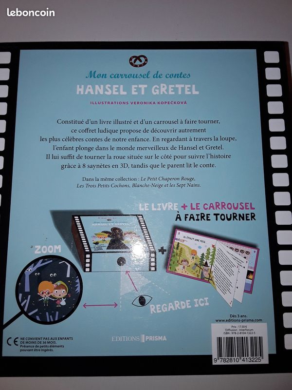 Livre carrousel Hansel et Gretel (image 2)