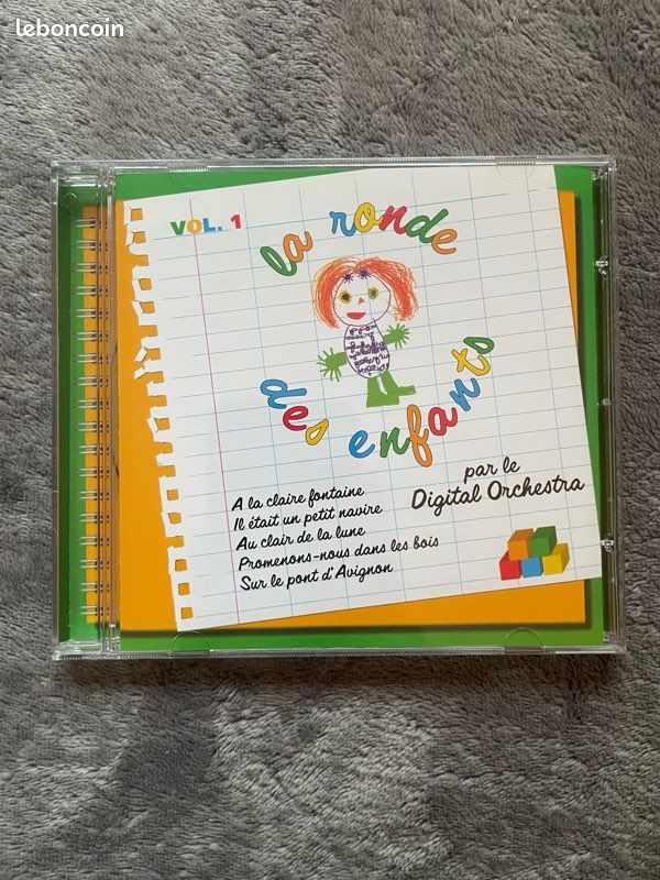CD Vintage De Collection La Ronde Des Enfants V1 - Digital Orchestra - 1998 (image 1)