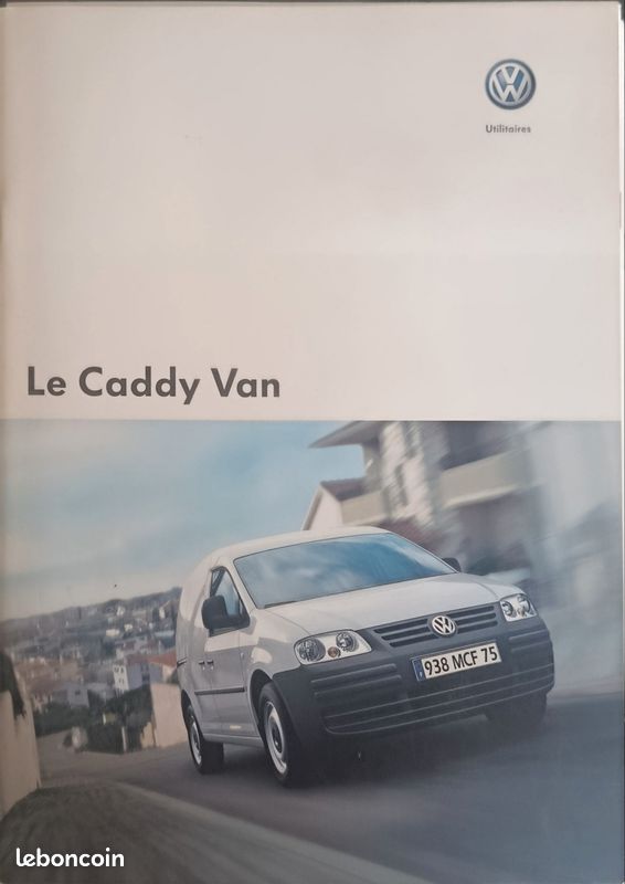 Lot 5 catalogues brochures Volkswagen caddy 2004/2009 #239 (image 8)