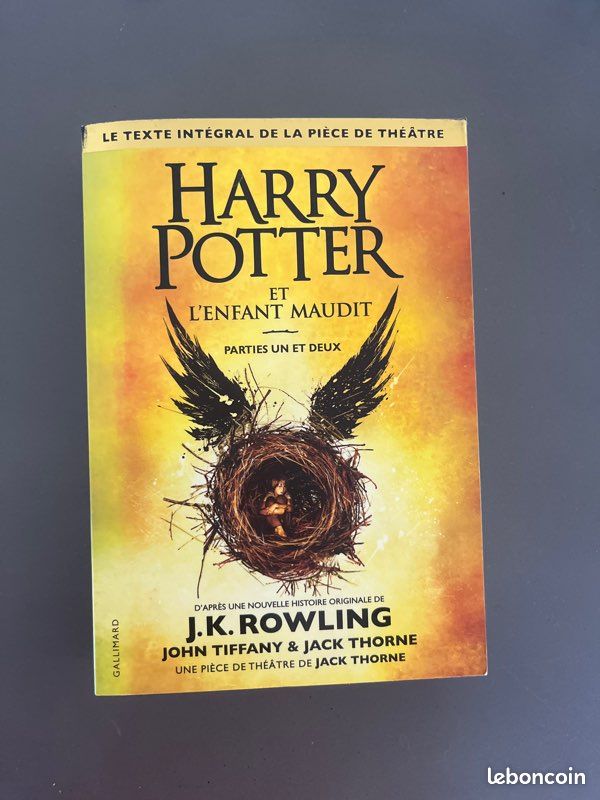 Livre Grand Formar Harry potter et l’enfant maudit grand format (image 2)