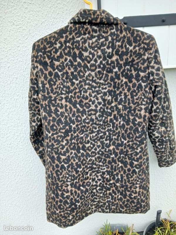 Manteau neuf motifs léopard taille 38 (image 3)