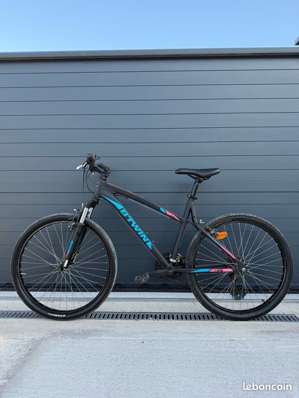 Rockrider 340 Bleu Vtt Btwin Bleu Vtt Rockrider 340 Noir Bleu