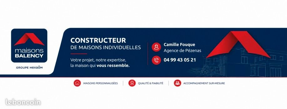 Terrain 350 m² · à Autignac · 81 000 €