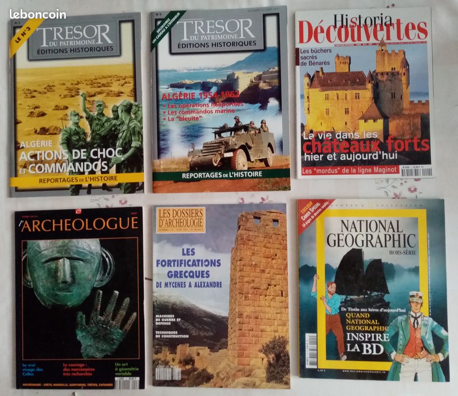 Lot Revue magazine histoire - guerres - armées françaises étrangères - analyses faits événements (image 6)