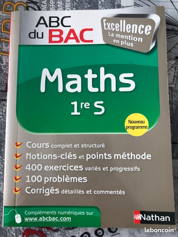 ABC du BAC MATHS 1ère S (image 1)