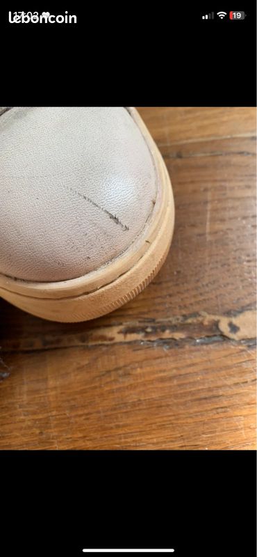 Baskets en cuir Sandro (image 4)