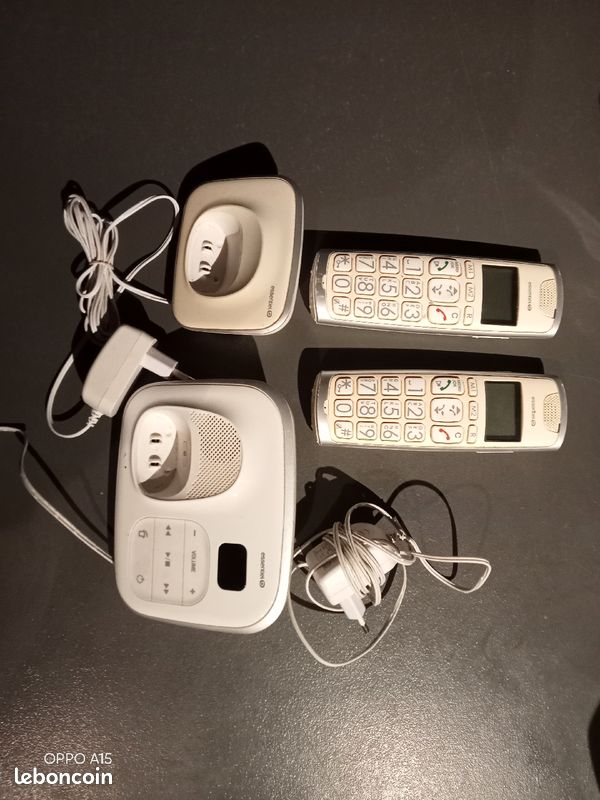 Téléphones fixes Essentiel b grosses touches (image 1)
