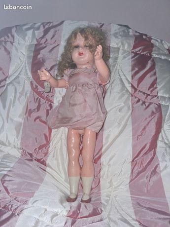 PAR AMOUR DES POUPEES :: ancienne poupée taille 8 dans le cou, tête