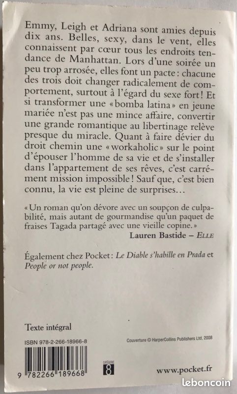 Sexe, diamants et plus si affinités… - Lauren Weisberger (image 2)