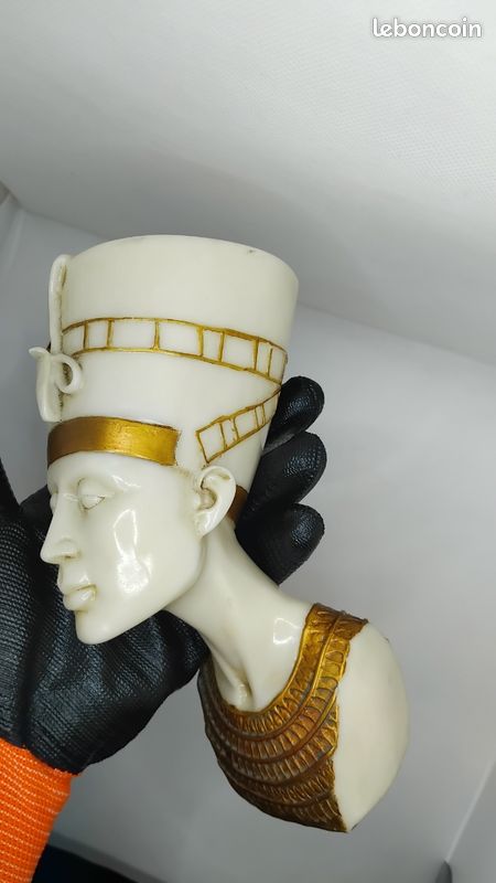 Buste de nefertiti vintage head buste (image 5)