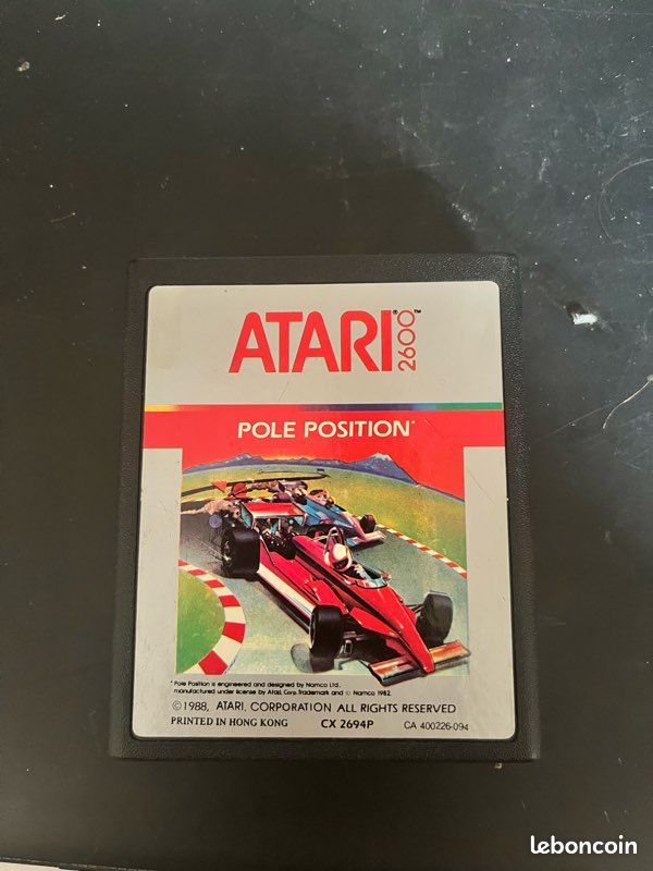 Lot de 7 cartouches jeux vidéo pour console Atari 2600 - Jeux vidéo