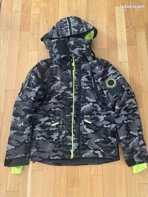 Camouflage Blouson Ski Superdry Homme Camouflage Blouson De Ski
