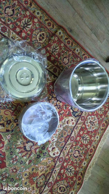 Kit Seau toilettes sèches INOX (image 1)