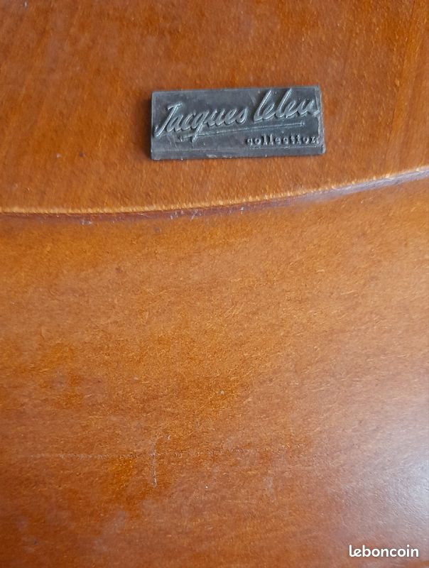 Fauteuil cuir relax Jacques Leleu (image 2)