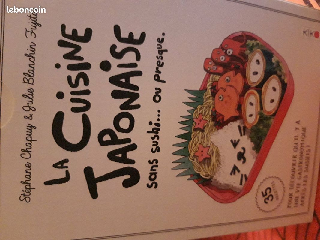 Vends fiche de recette japonaise (image 1)