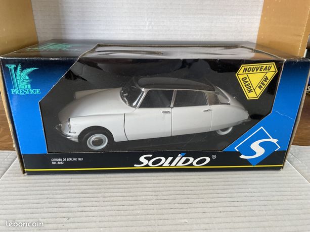 Solido Prestige 1/18 Citroën DS 1963 Blanche – Collectionneur