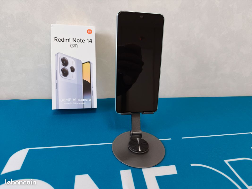 Xiaomi Redmi Note 14 6/128GB - Coral Green - Très bon état (image 1)
