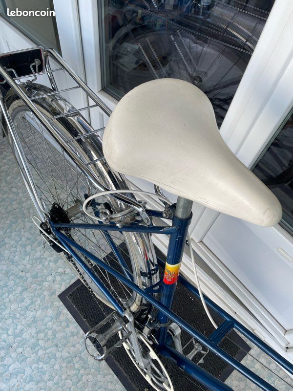 Cadre + Fourche Peugeot HLE Mangalloy - Route, 57 Cm (tube Selle), Blanc