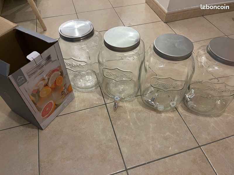 4 fontaines 8L avec robinet + pied pour punch, jus etc (image 3)