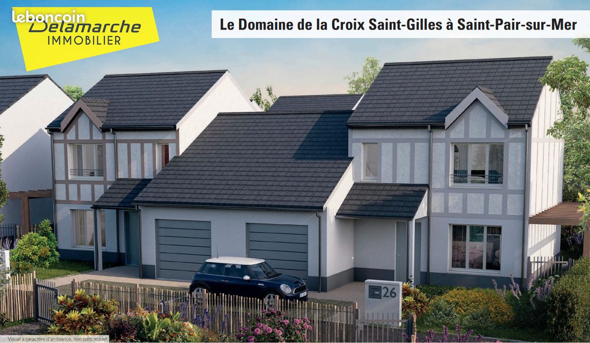 Maison 4 pièces 77 m² · à Saint-Pair-sur-Mer · 77 m² · 359 000 €