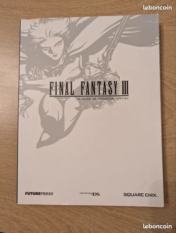 Guide officiel final fantasy iii 3 futurepress square enix