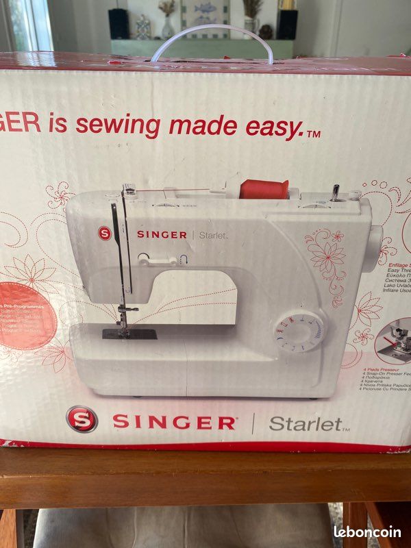 Machine à Coudre SINGER STARLET – Made In France, KEMA KEUR 334, CEBEC N6373