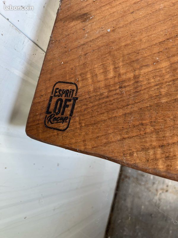 21 chaises et 8 tables bois et métal (image 4)