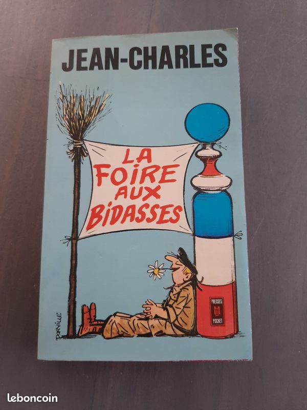 Livre La foire aux bidasses Jean-Charles 1975 (image 1)